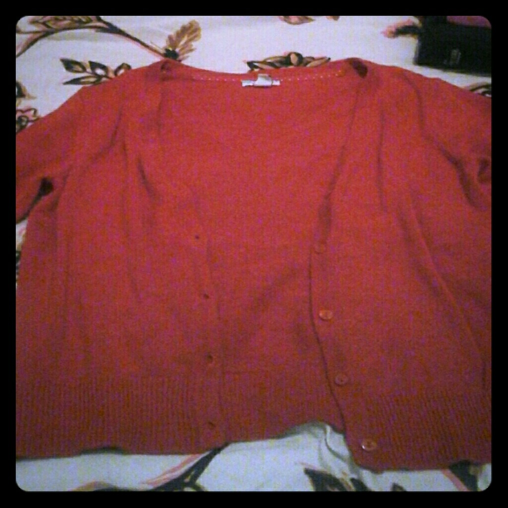 Red sweater